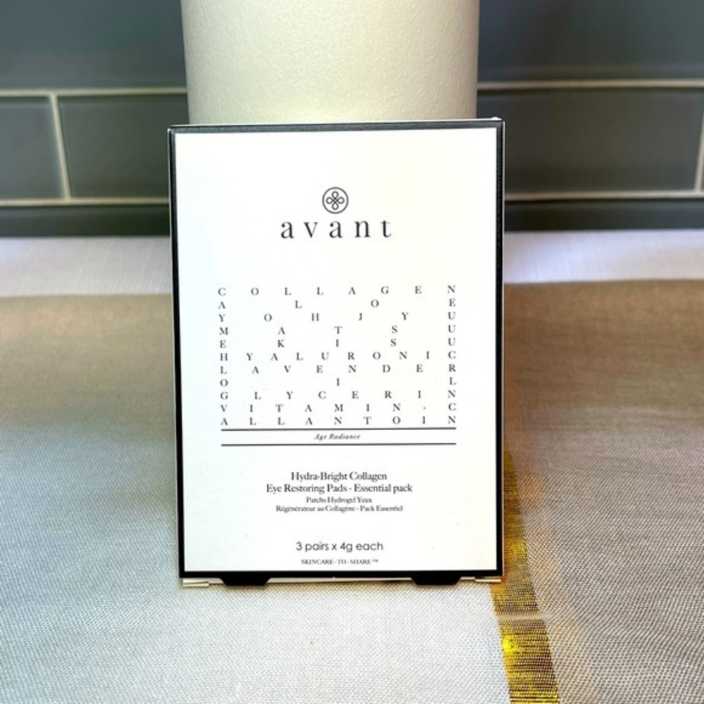 NWT Avant Hydra Bright Collagen Eye Restoring Pads